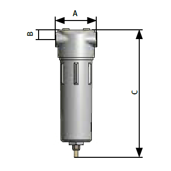 Filtr wstępny GTF100MFO - 216m3/h - 1